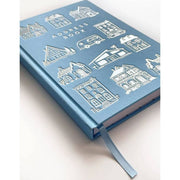 Houses Blue Address Book