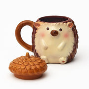 Hedgehog Lidded Mug