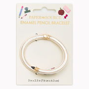 Enamel Pencil Bracelet