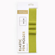 Olive Elastic Pen Holder