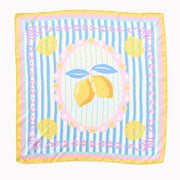 Satin Lemon Scarf