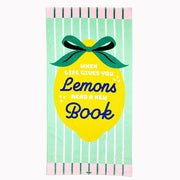Lemon Book Towel