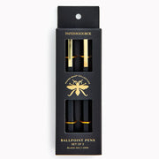 Paper Wasp Black Soft Touch Ballpoint S/2 - Limited Edition