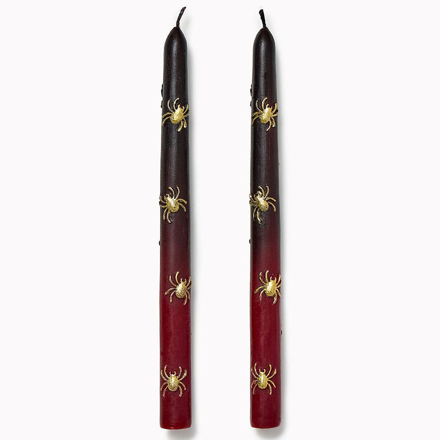 Spider Ombre Taper Candles