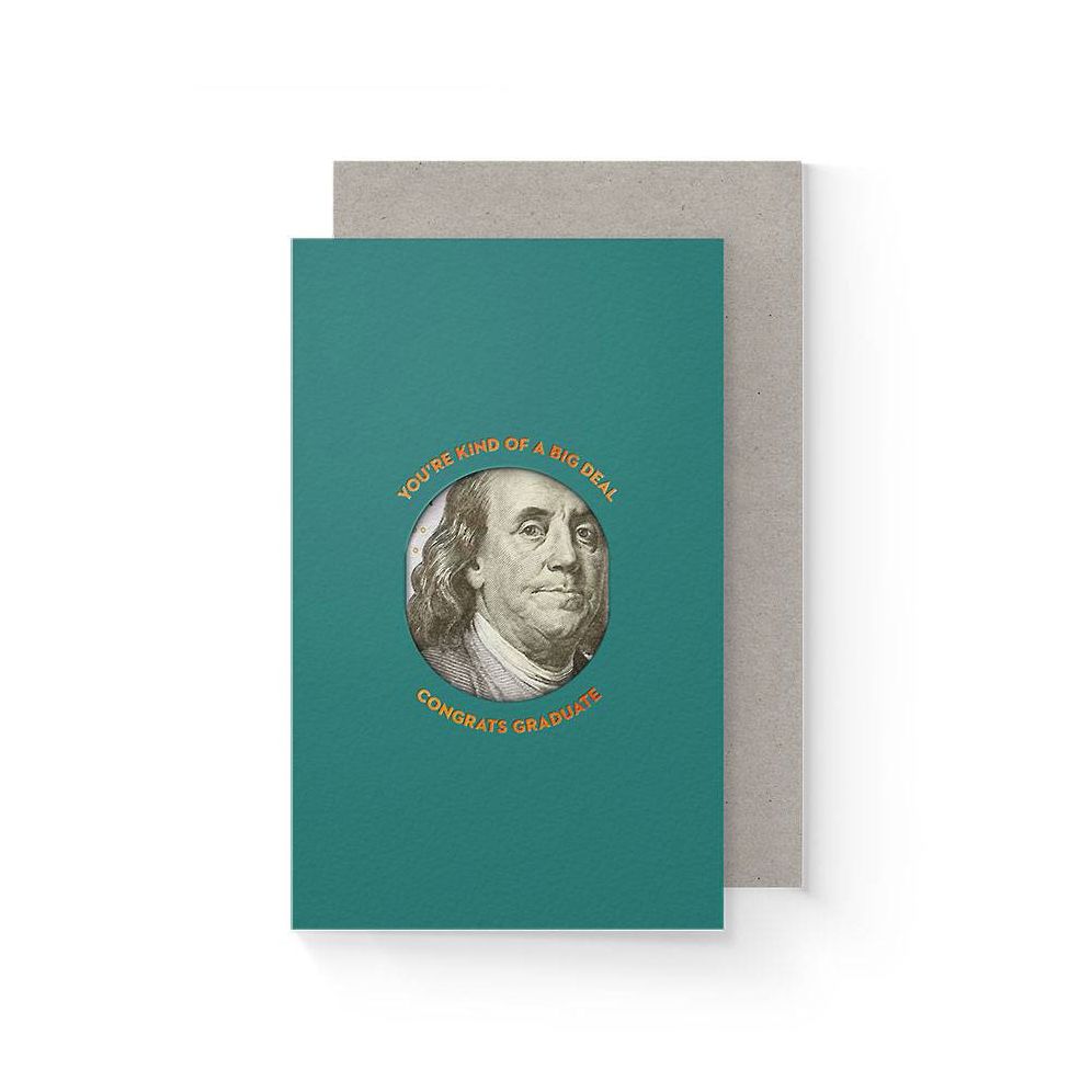 Big Deal Cash Graduation Card