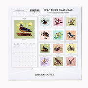 2027 Paper Source Birds Calendar