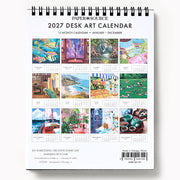 2027 Paper Source Desk Art Desk Easel Calendar
