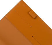 Paper Source Tan Leather Refillable A5 Journal Cover