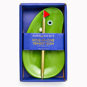 Golf Trinket Dish with Flag Pen