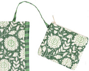 Quilt Tote- Green