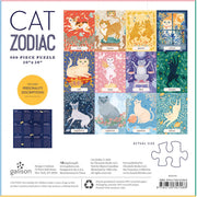 Cat Zodiac 500 Piece Puzzle