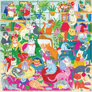 Caturday Afternoon 500 Piece Family Puzzle