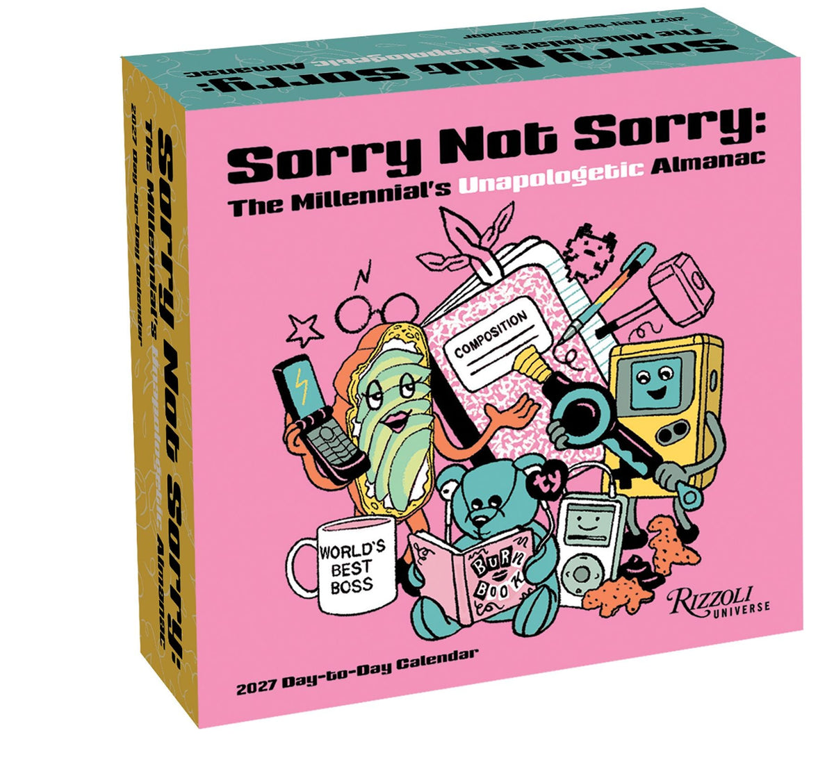 2027 Millennial Nostalgic Almanac Day-to-Day Calendar