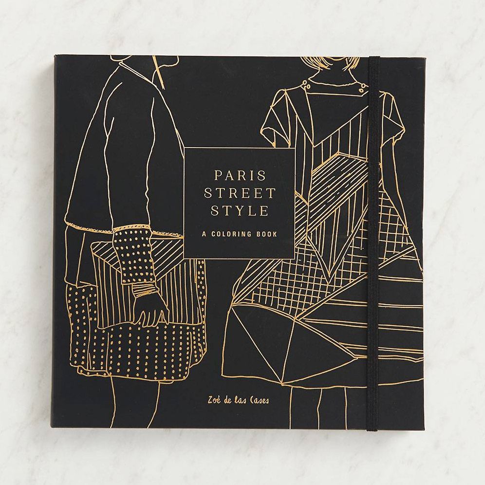 Paris Street Style: A Coloring Book