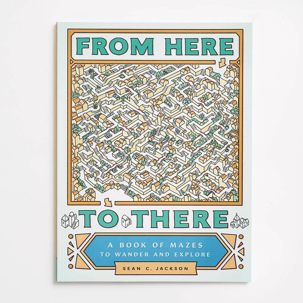 From Here to There: A Book of Mazes to Wander and Explore (Maze Books for Kids, Maze Games, Maze Puzzle Book)