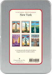Glitter Greetings Vintage New York Postcards