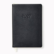 2027 Paper Source Black Weekly Pocket Planner