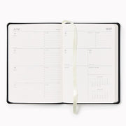 2027 Paper Source Black Weekly Pocket Planner