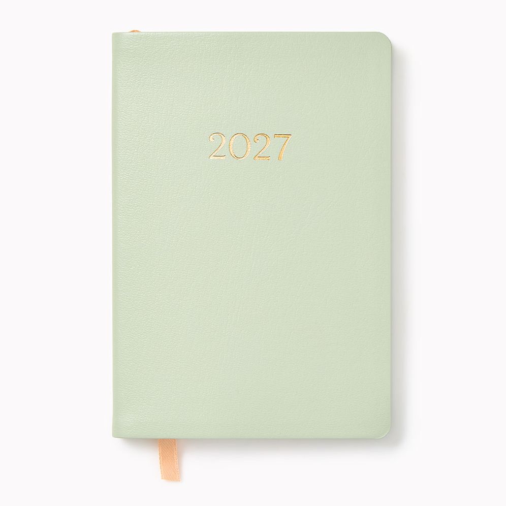 2027 Paper Source Sage Weekly Pocket Planner