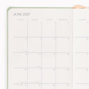 2027 Paper Source Sage Weekly Pocket Planner