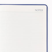 2026-2027 Paper Source Cobalt Blue Leather 18-Month Monthly Desk Planner