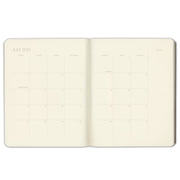 2026-2027 Paper Source Cobalt Blue Leather 18-Month Weekly Desk Planner