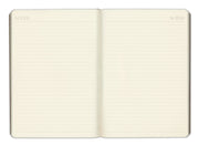 2026-2027 Paper Source Black Leather 18-Month Monthly Pocket Planner