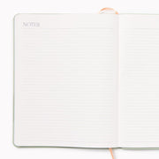 2027 Paper Source Sage Monthly Desk Planner