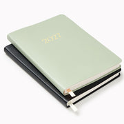 2027 Paper Source Sage Weekly Desk Planner
