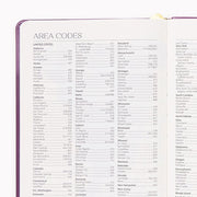 2027 Paper Source Dusty Mauve Weekly Desk Planner
