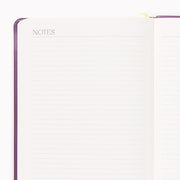 2027 Paper Source Dusty Mauve Weekly Desk Planner