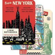 New York Vintage Notebook Set