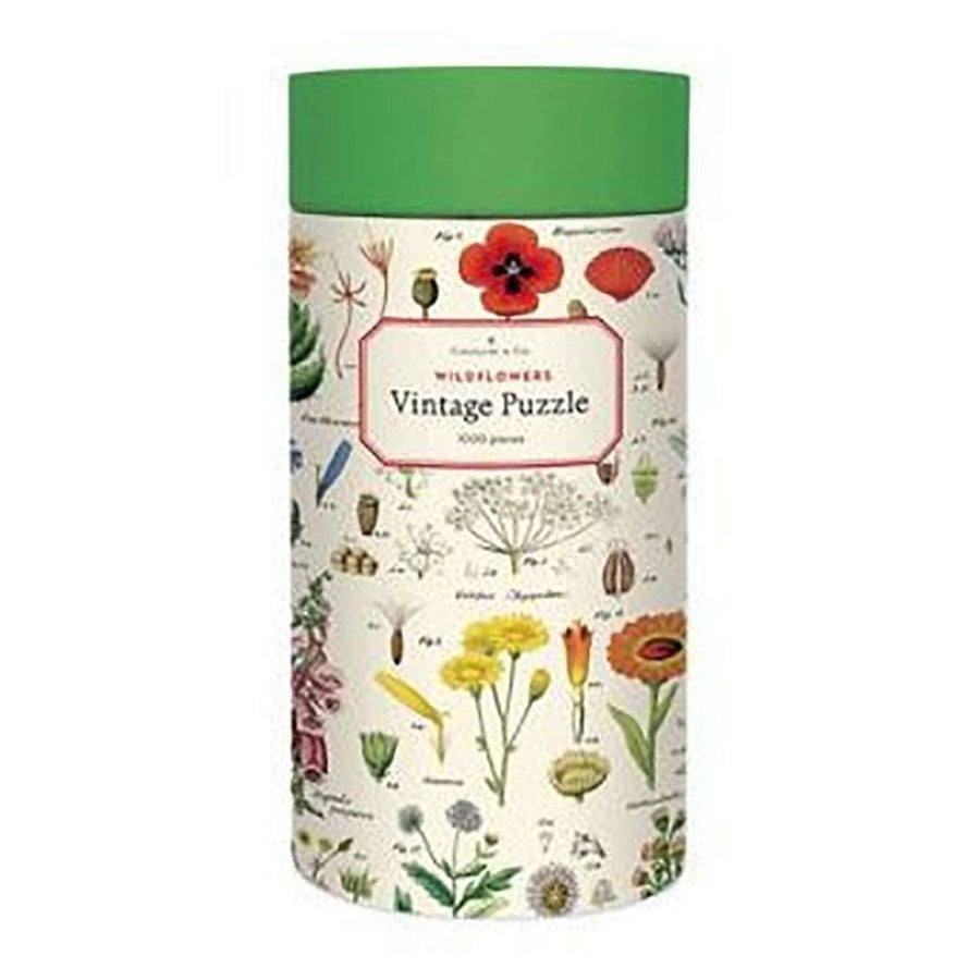 Cavallini & Co - Wildflowers 1,000 Piece Jigsaw Puzzle