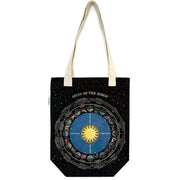 Zodiac Chart Tote Bag