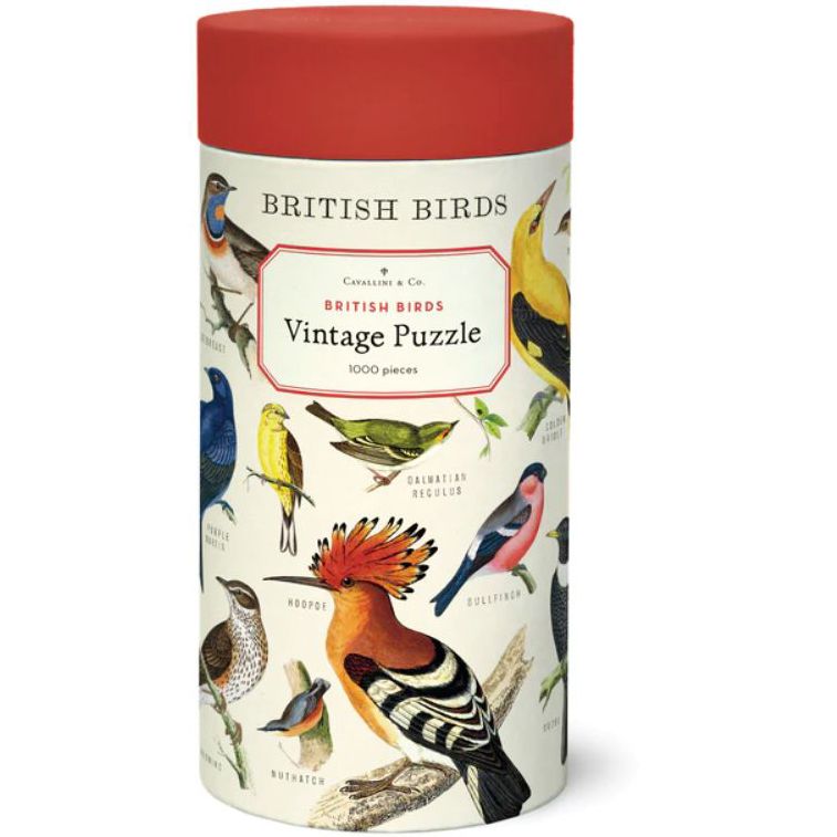 British Birds 1,000 Pc Puzzle