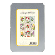 Language of Flowers Vintage Postcard Set
