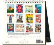 2026 Cavallini London Desk Calendar