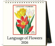 2026 Language of Flowers Desk Calendar
