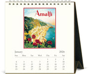 2026 Cavallini Italia Desk Calendar