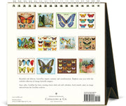 2026 Cavallini Butterflies Desk Calendar