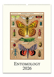 2026 Entomology Wall Calendar
