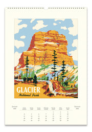 2026 Cavallini National Parks Wall Calendar