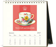 2027 Tea Time Desk Calendar