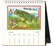 2027 Frogs & Friends Desk Calendar