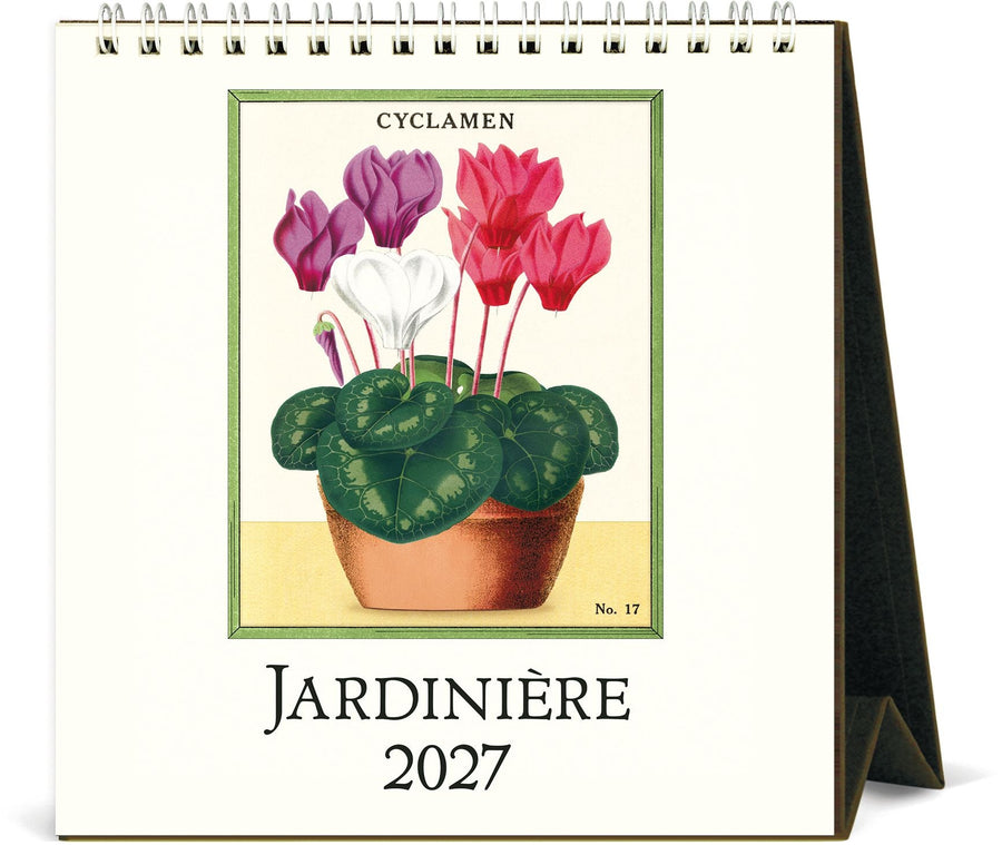 2027 Jardiniere Desk Calendar