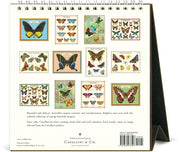 2027 Butterflies Desk Calendar