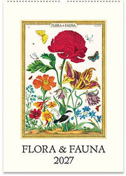 2027 Flora & Fauna Wall Calendar