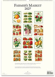 2027 Farmers Market Wall Calendar