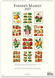2027 Farmers Market Wall Calendar