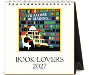 2027 Book Lovers Desk Calendar